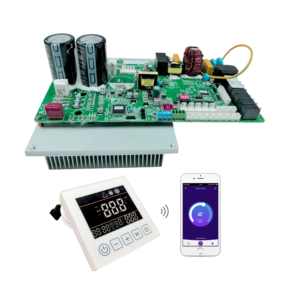 Swimming Pool Heat Pump Controller Board PCBA with Customize Software and Program