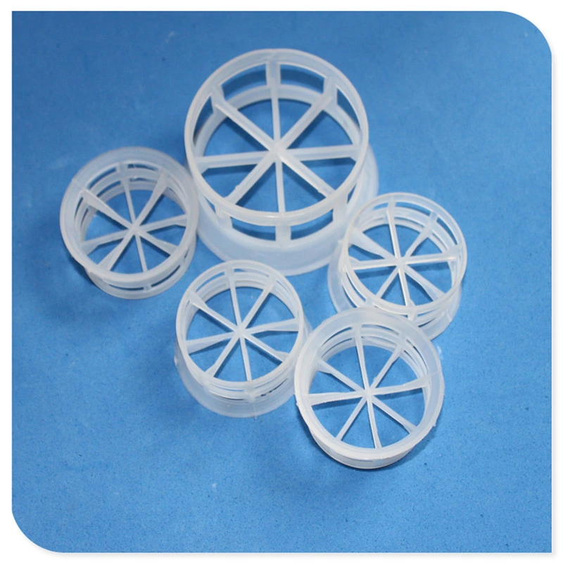 PP, PE, Rpp, PVC, CPVC, PVDF Plastic Cascade Mini Ring