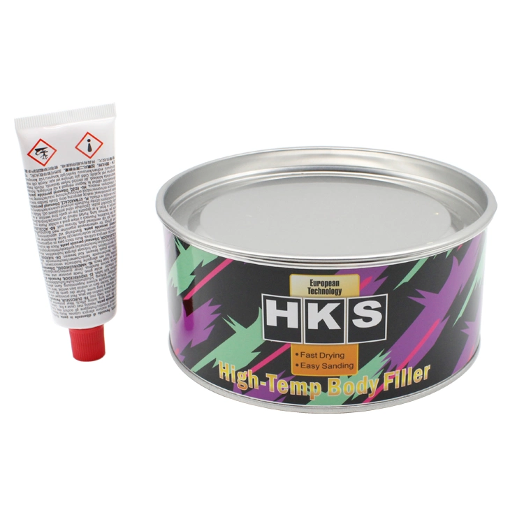 High-Temp Metal Body Filler High Adhesive Strength Polyester Automotive Putty for Car Repair