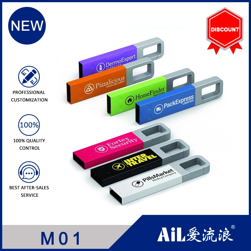 Cusotomize USB Flash Drive for All Capacity for Promotional USB Flash Drive