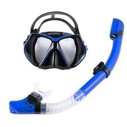 Tempered Glass Silicone Snorkeling Diving Equipment