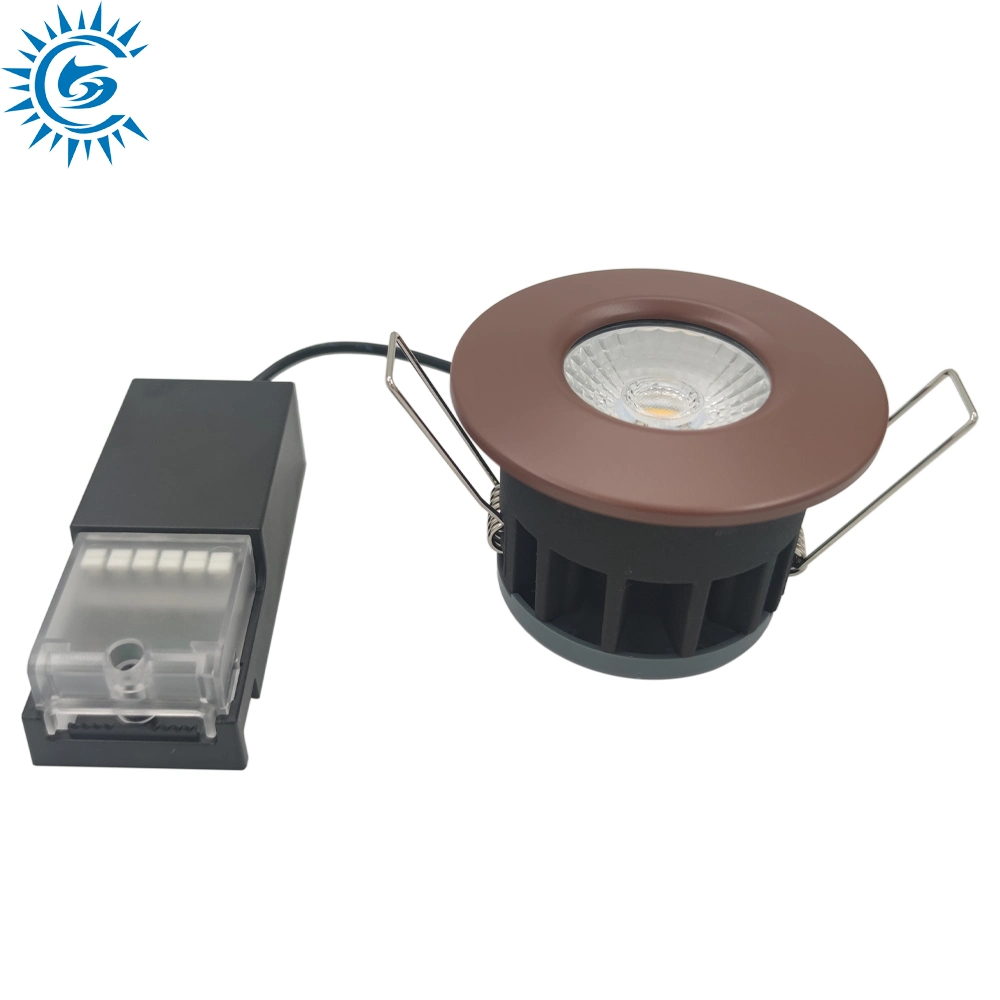 5W 6W 7W 8W 10W 3CCT IP65 Dimmable COB 3000K Warm White LED Recessed Ceiling Down Lighting