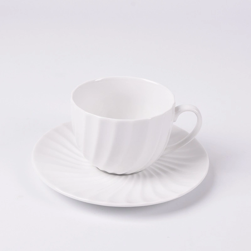 200ml White and Black Ceramic Promotion Gift Coffee Mug