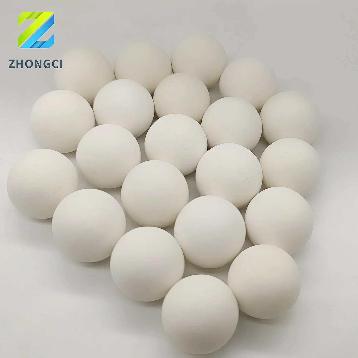 Zhongci High Strength Alumina Ceramic Ball 75 Tower Packing Support Media