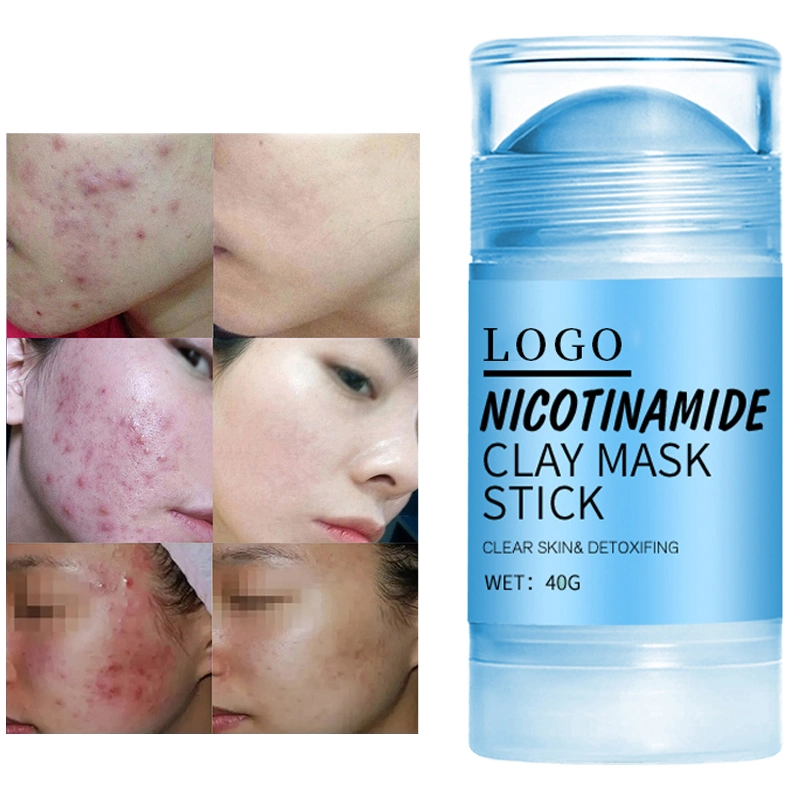 Étiquette privée enfants pour Daily Skin Care Clay Stick d'aubergine Masque facial mg