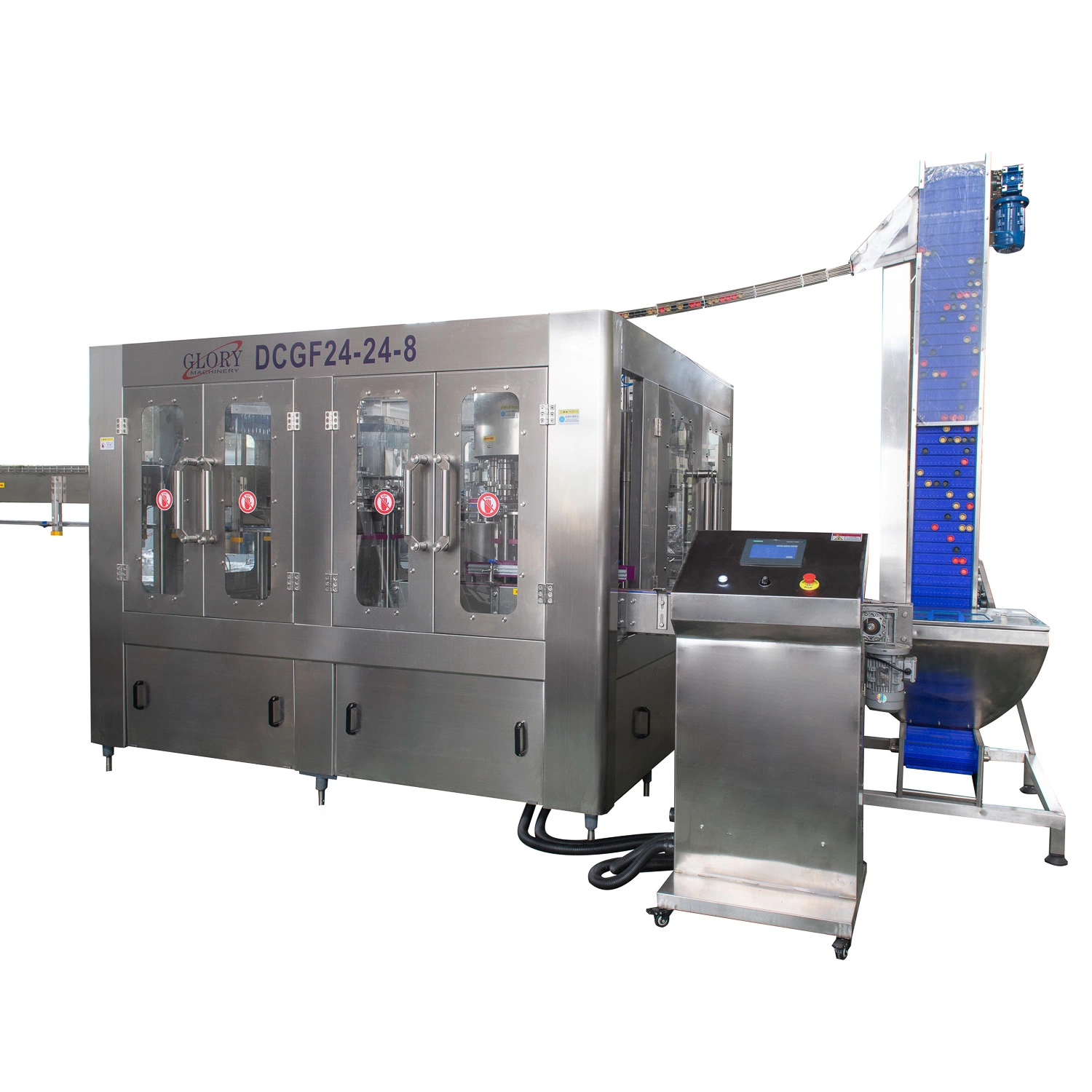 1500-18000bph Automatic Carbonated Soft Drink Filling Machine