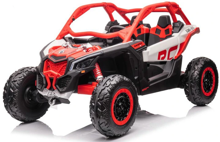 4X4 Licensed Can-Am Maverick UTV 2 Seater Kids Ride on Car with MP4 Touch Screen