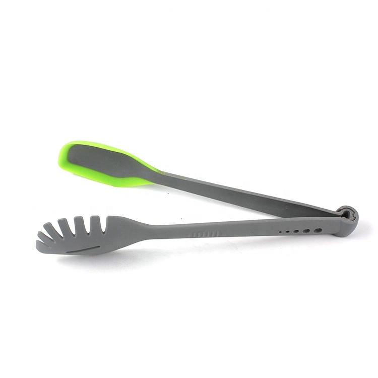 Heat Resistant Tight Corners Silicone Spatula Spoon Tongs