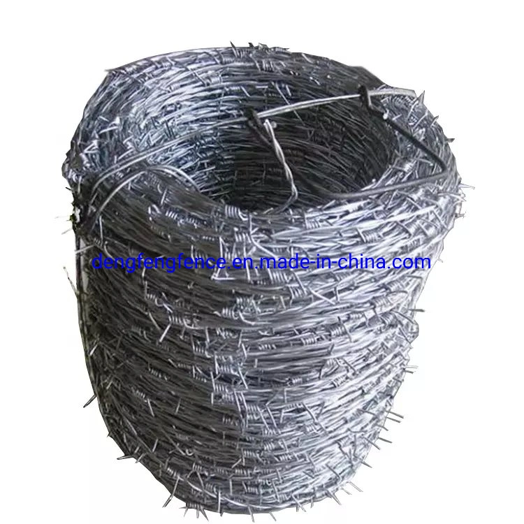 High Quality Barbed Wire Price Per Roll Galvanized Barbed Wire