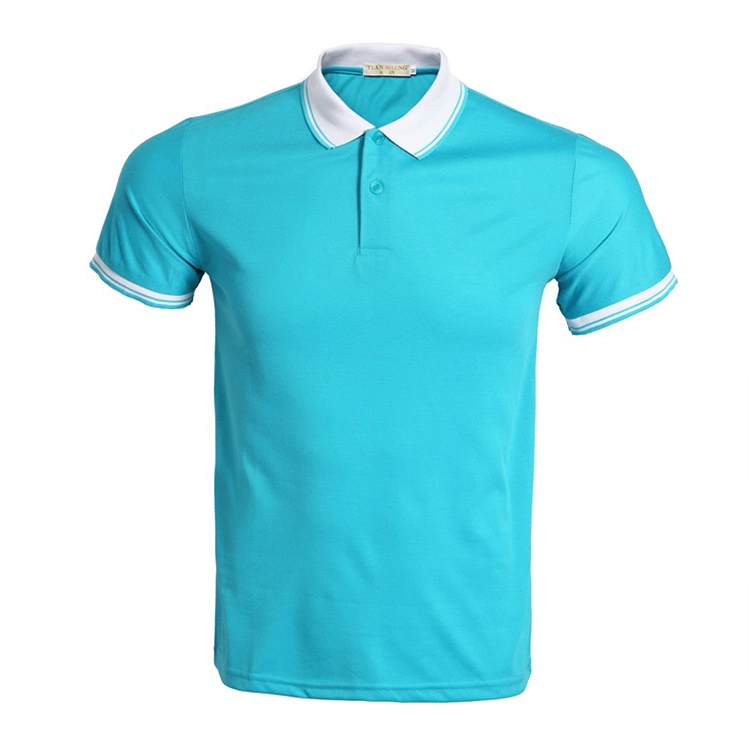 Guangzhou Rj Vestuário Wintress nova chegada Fashion Sport Golf Polo T Shirt Custom 3D T-shirt impresso para homens, Grossista homens camisa Polo Rugby, homens Polo