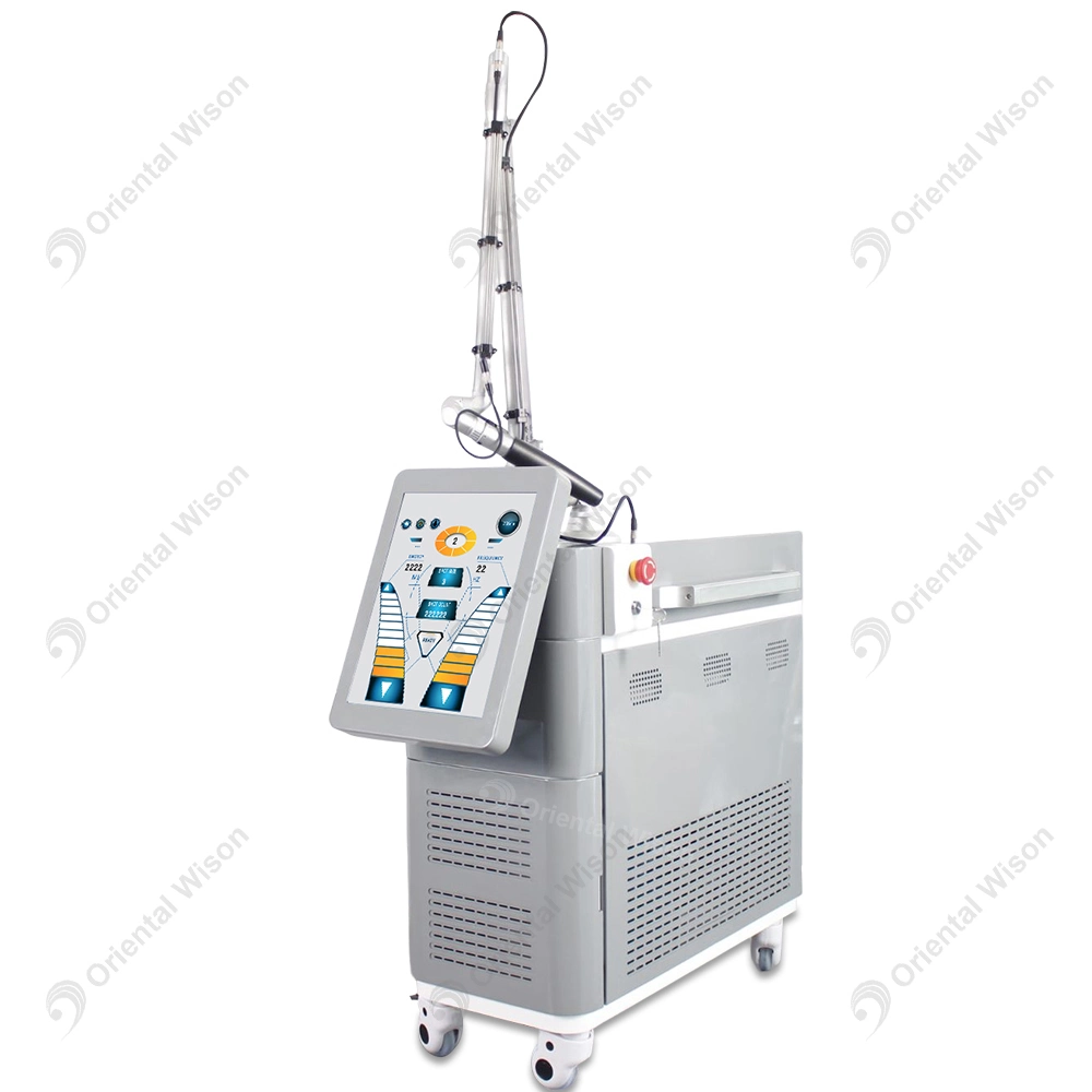 Q Switched ND YAG Laser Torsion Spring Arm1064 755 532nm Picosecond Laser Tattoo Freckle Pigment Chlosma Melasma Removal Equipment for Salon Clinic SPA Laser