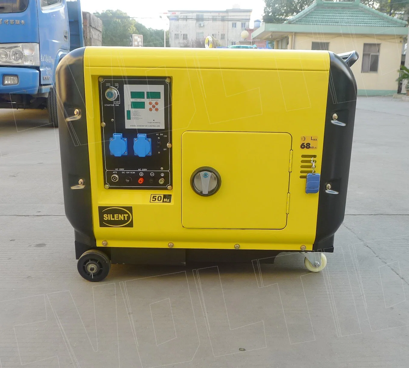 5000W 5kw Portable Super Silent 77dB Low Noise 220V 50Hz Diesel Generator