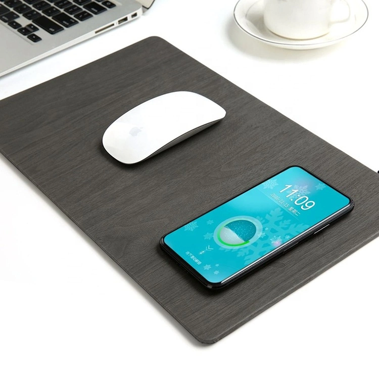 Qi-Certified Ultra-Thin Wireless Charging Pad Safety Chip Fast Wireless Charger Mat for iPhone