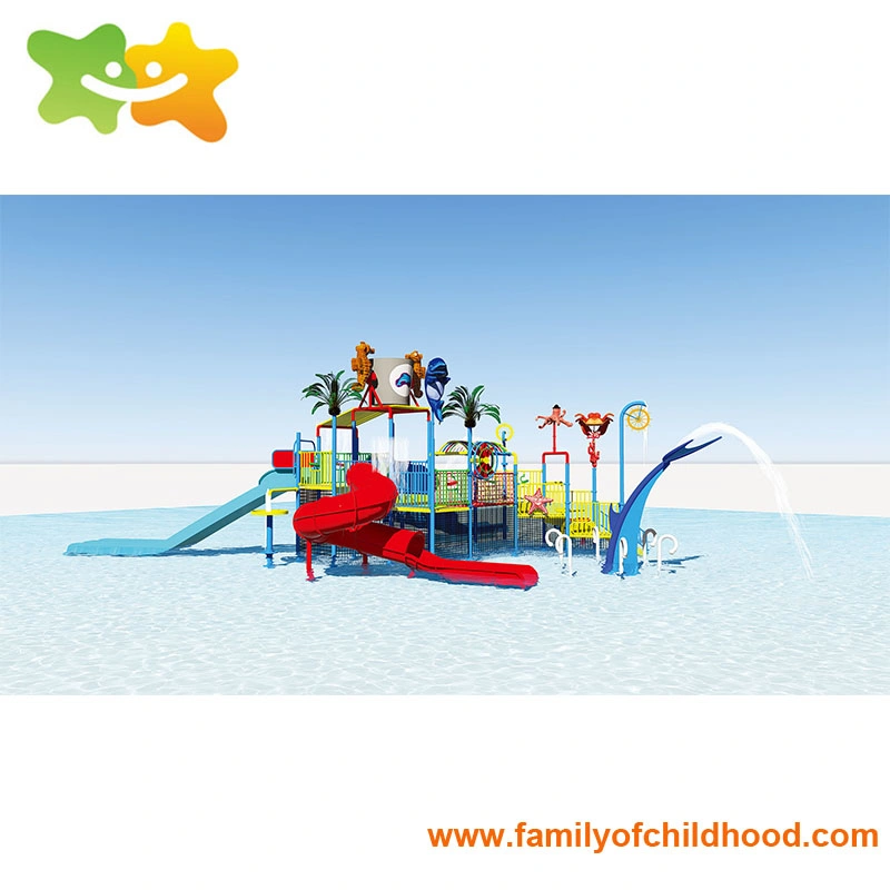 Brinquedo de spray de água Park Play Slide equipamento para venda