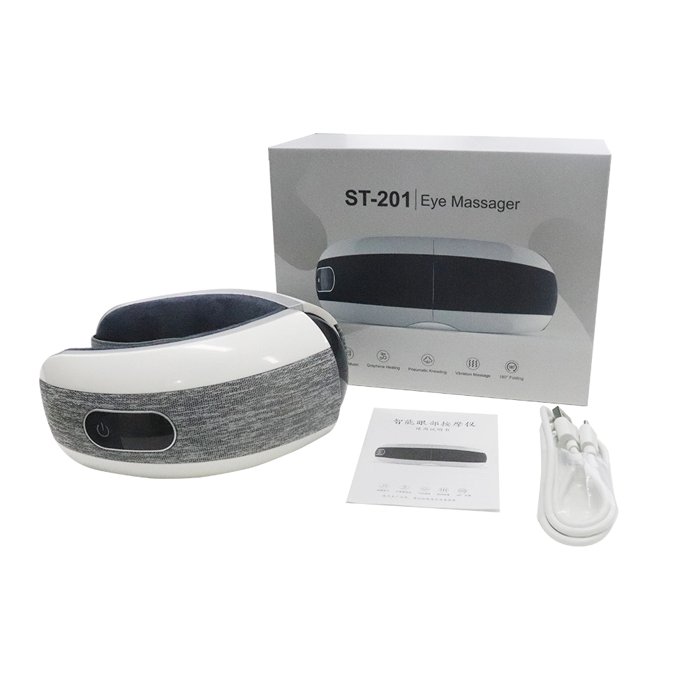 Eye Massager with Heat and Vibration, Remote Control, Build in Music Player