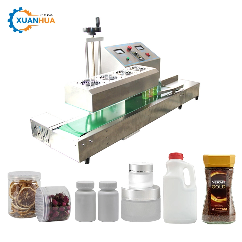 Semi Auto Aluminium Household Vacuum Food Sealer Machine Automatic Sealer Induction Heat Sealing Machine