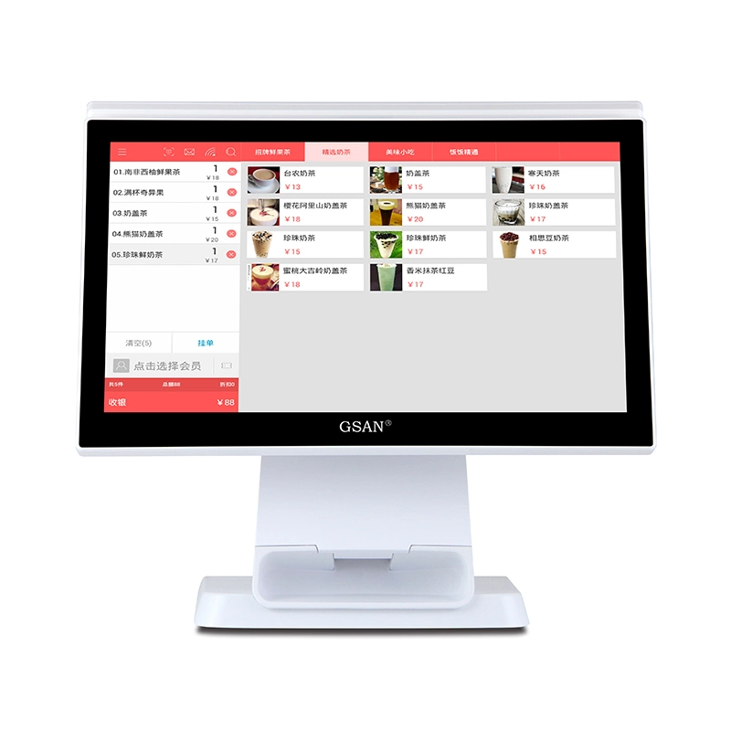 Gsan Touch Screen Windows POS Systems All-in-One Cash Register Machine