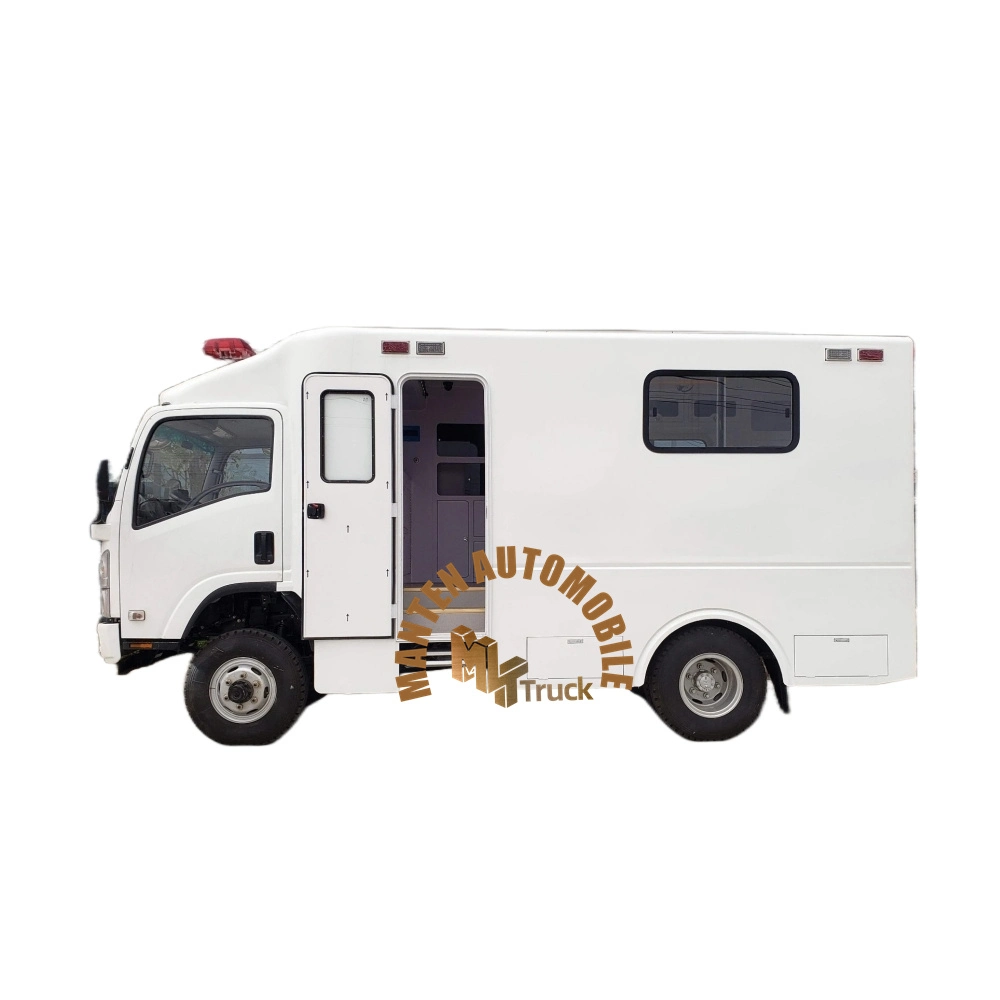 Manual Diesel Negative Pressure Rescue Vehicle Ambulance Medical Truck with Cheap Price