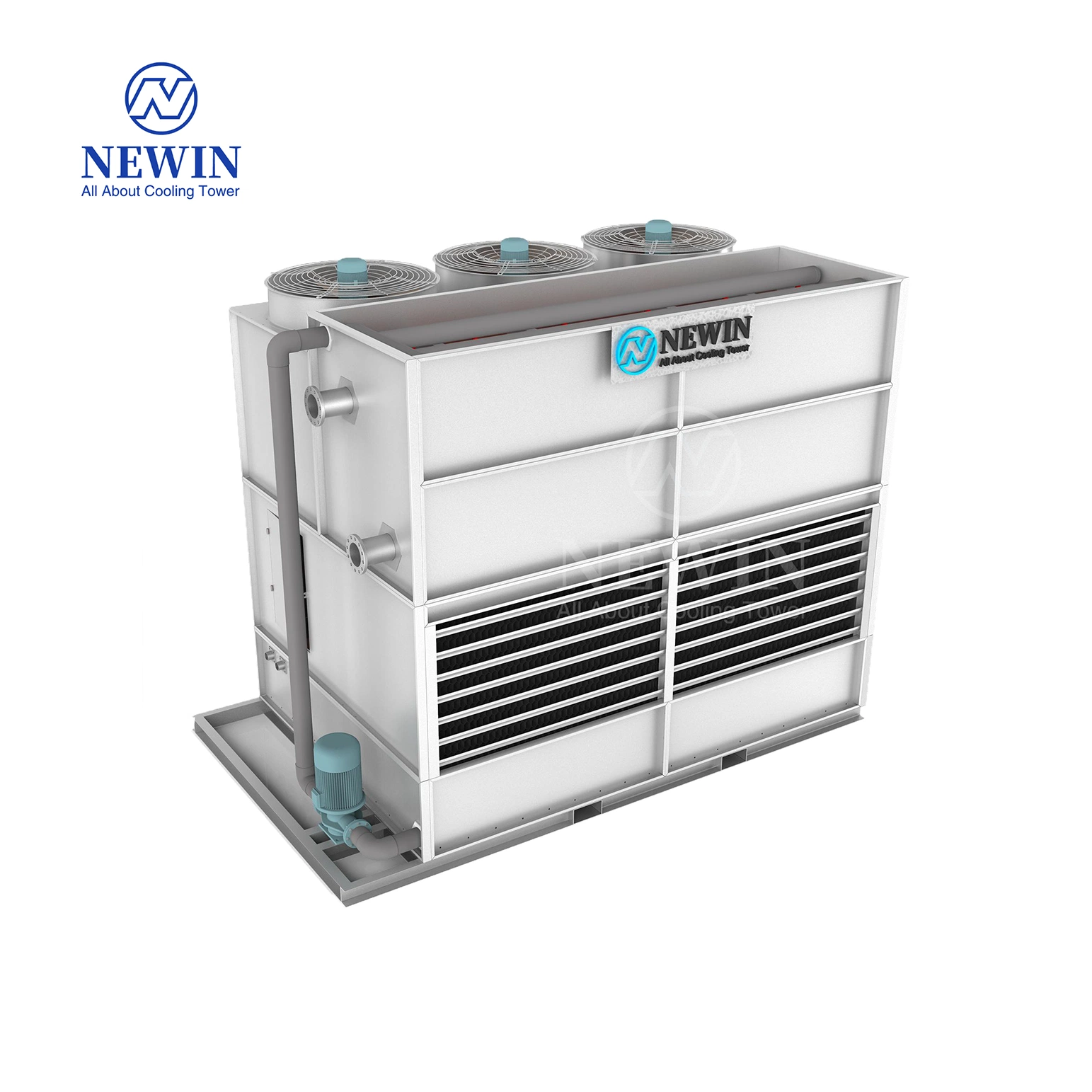 Newin Nwf Series Mixed Flow Closed Circuit Cooling Tower/ Closed Type Cooling Tower