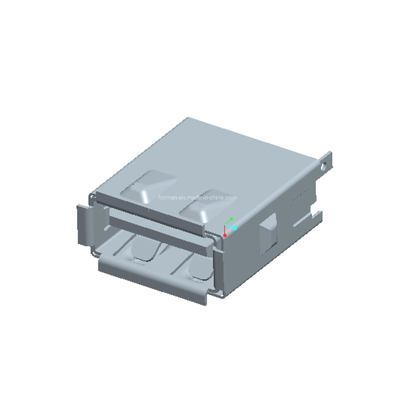 Composant USB électrique 5000 fois avec placage 30u au connecteur femelle de circuit imprimé du chargeur