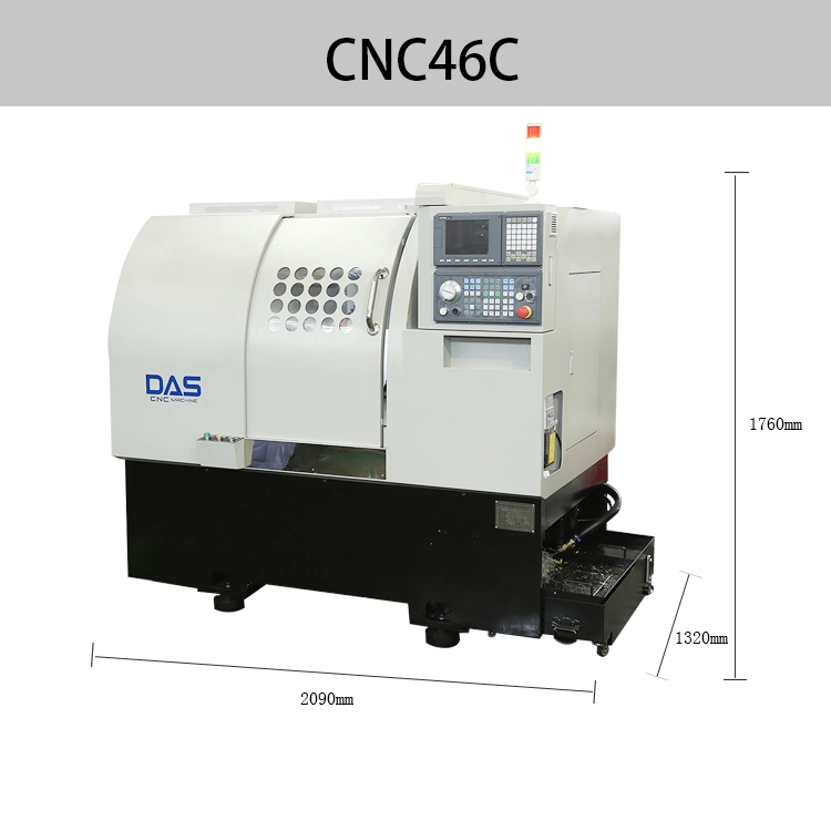 Chinese Brand Turning Machine CNC Lathe with Automatic Bar Feeder