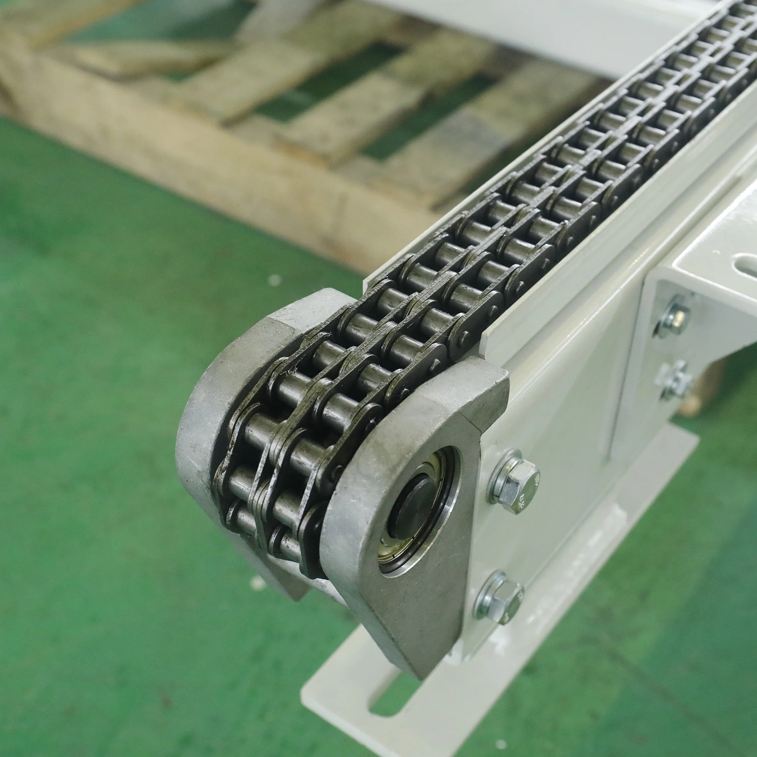 Customized Belt Chain Conveyor System for Production Line