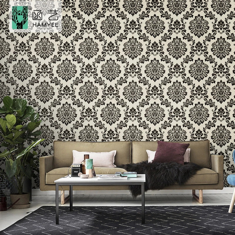 Wall Covering Material Non Woven Luxury 3D Home Decor Wallpaper Wall Paper for Office