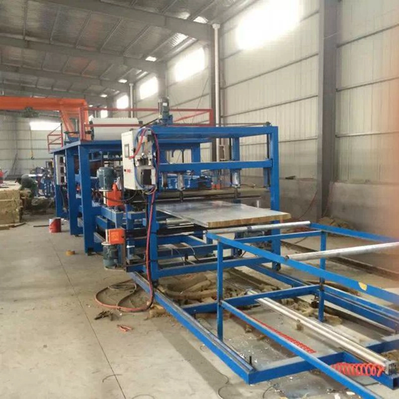 EPS Roof Sandwich Panel Roll Forming Machine Coler Steel Sheet India Hot Product 2020 for Prefabricated Houses 25degree Provided