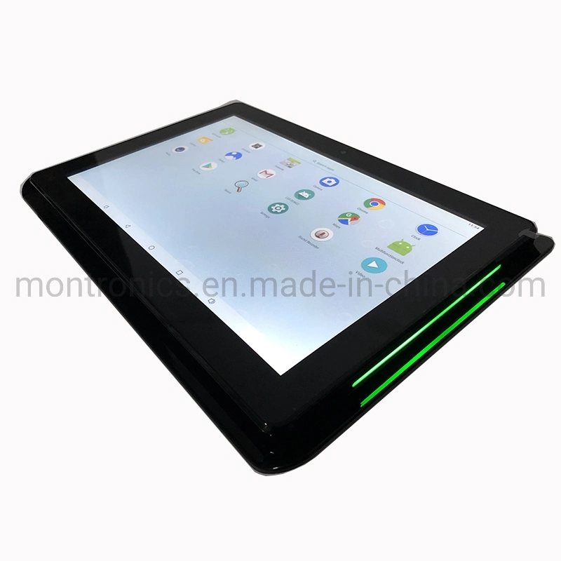 OEM 10.1 Inch Wall Mount Android 8.0 Tablet PC Poe NFC Optional with LED Light for Meeting