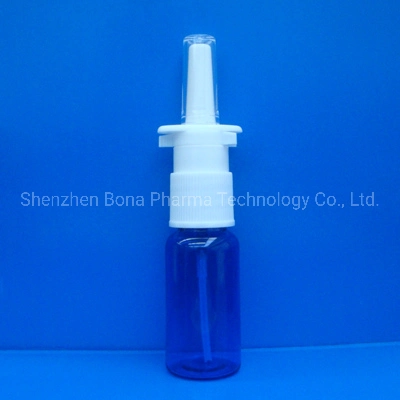 Nasal pump dosing Child proof bottle