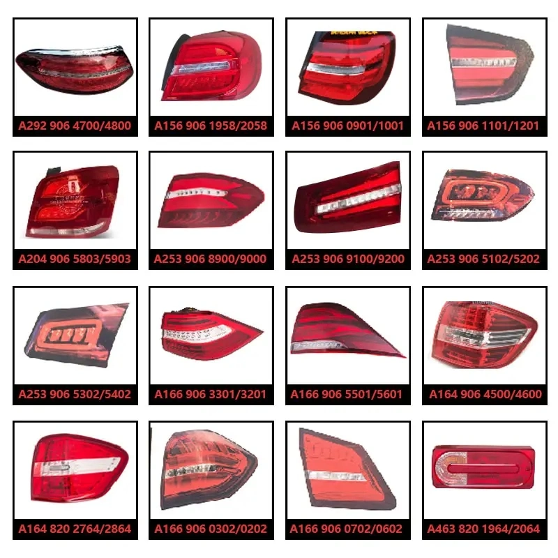 Zoomkey Tail Lamp Fit for Mercedes Benz E Class W213 2016 Taillight E180 E260 E320 E200L E300L Rear Lights 2139067700 2139067800