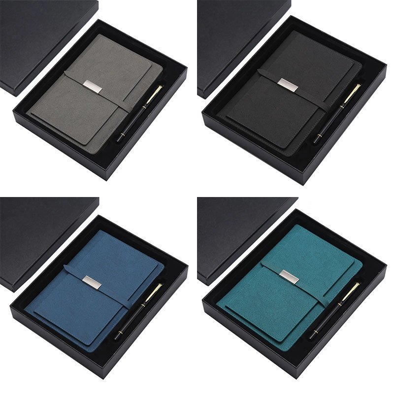 Wholesale/Supplier Customized Hardcover Gift Box Set A5 Diary Notebook Set with Pen
