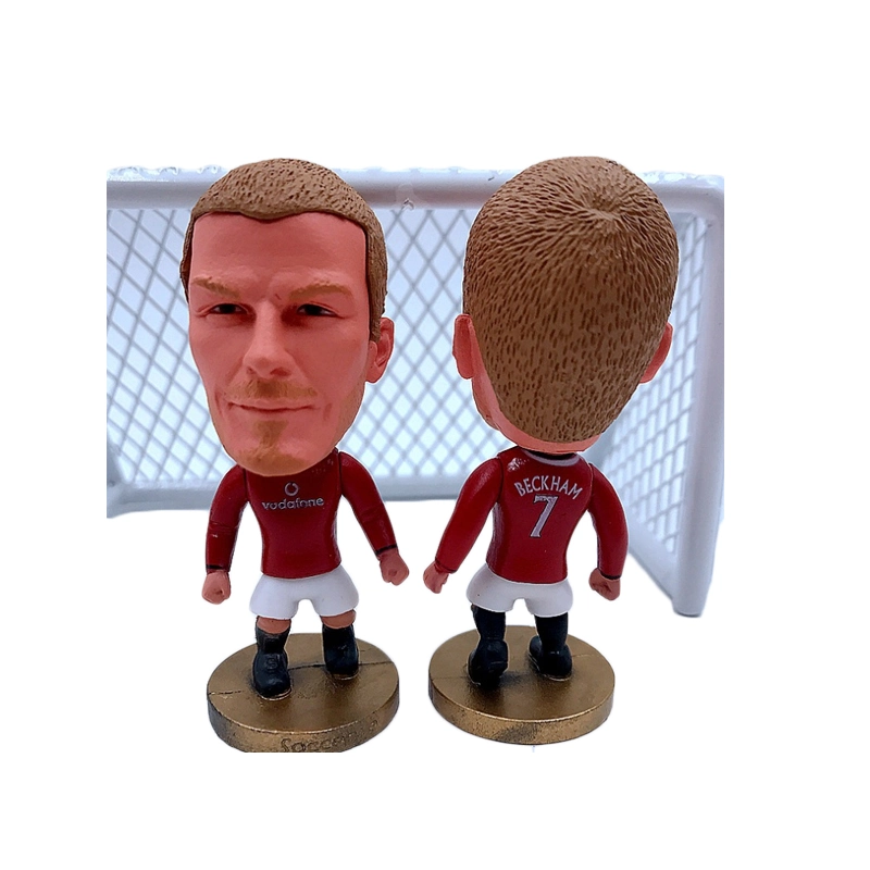 Equipo personalizado OEM conjunto ANIME Fútbol Jugador Acción muestra Decoración Acción muñeca Model