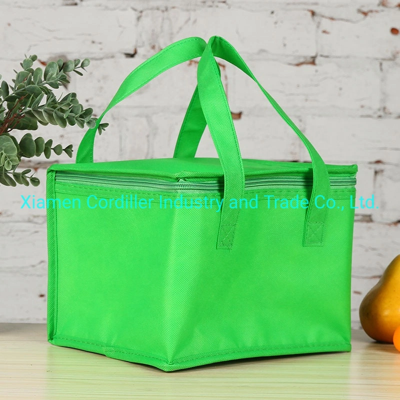 Strong Stitching Carry Colorful Cooler Coffee Packing Tote Bag