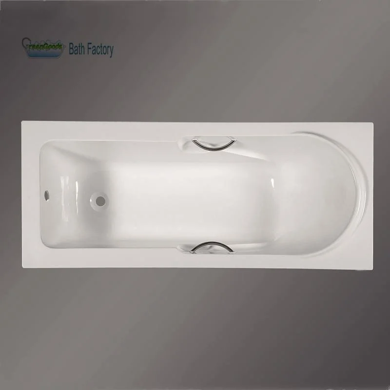 Greengoods Sanitary Ware CE Approved Acrylic Drop in Bathtub for Adults