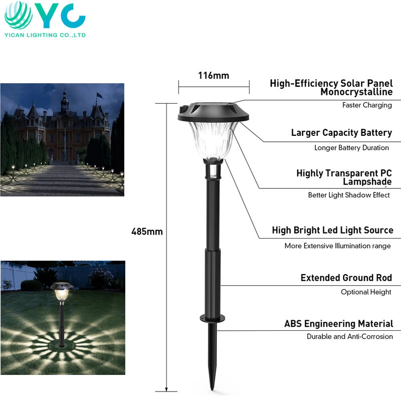 Wholesale/Supplier Solar Wall Warm Lamp Best Outdoor Street Solar Powered Garden Decorative Light