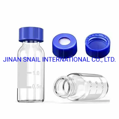 Clear Amber 1.5ml 2ml Autosampler Vial HPLC Vials Glass Bottle