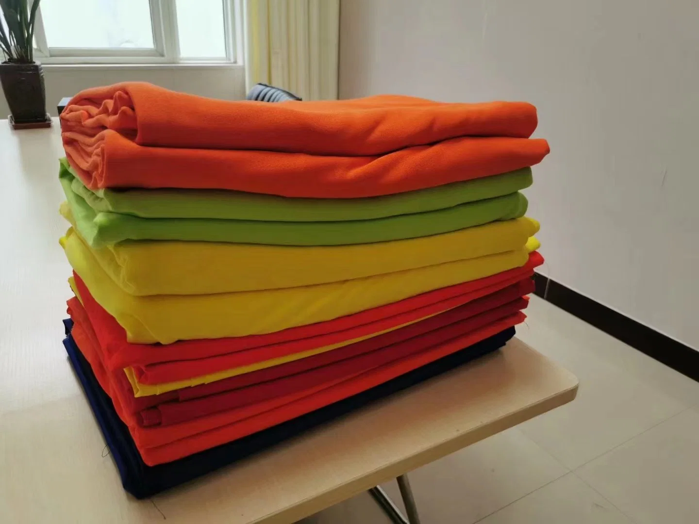 USA Market Hot Sale UL 100%Cotton Fr Anti-Static Interlock Vat Dye Fabric Supersoft En11611 En11612 Arcwear Nfpa2112 Nfpa70e Good Color Fastness Breathable