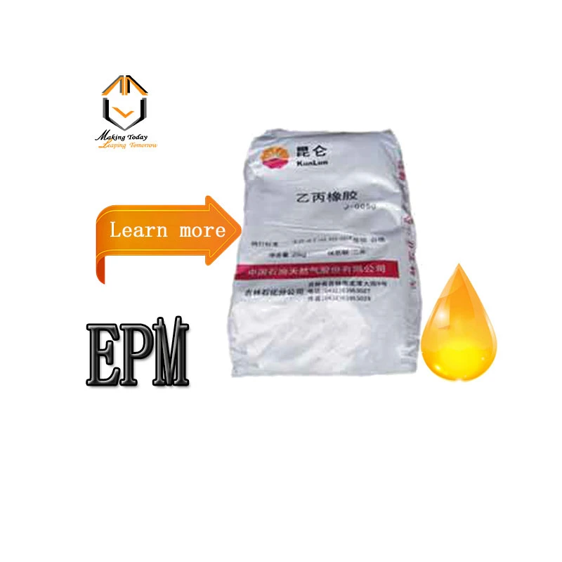 Good Oil Solubility Ocp-010 Epm Ethylene Propylene Rubber