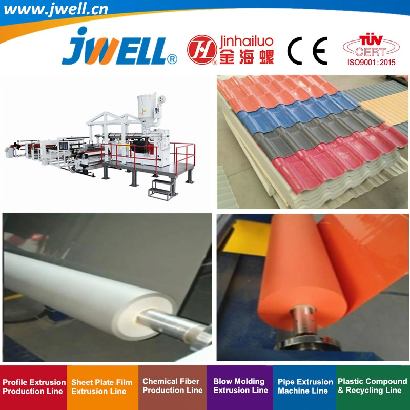 Jwell-ASA Plastic Film Recycling Agricultural Making Extrusion Machine for Packaging and Laminating