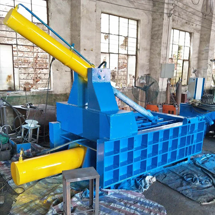 3500-5000 Kg/H High Productivity Hydraulic Scrap Metal Baling Press Machinery