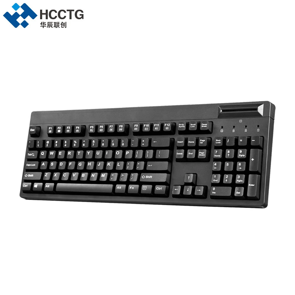 104 teclas POS EMV con cable USB teclado de membrana Hcc150U.