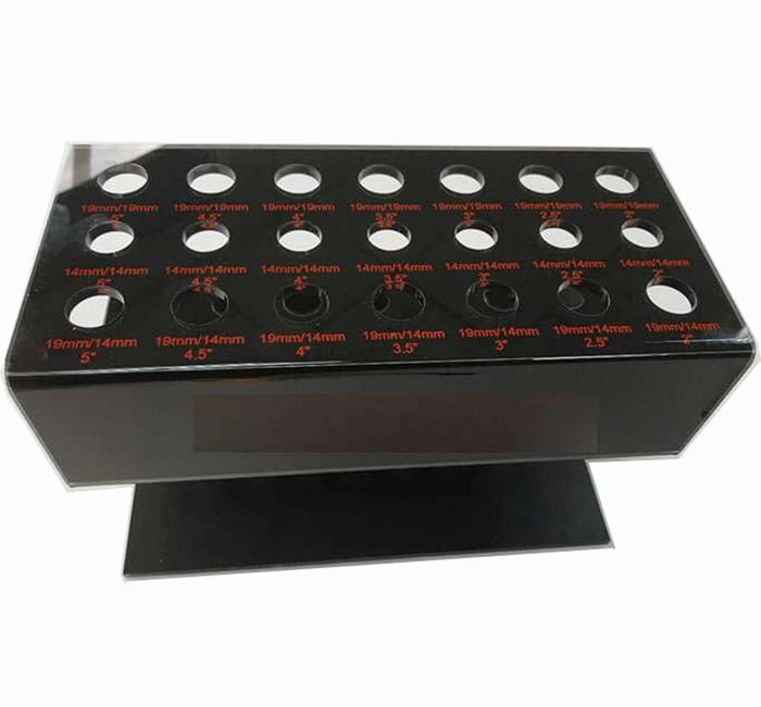 High-End Vape Tobacco Cigarette Acrylic Display Pop POS Counter Display for Department Store