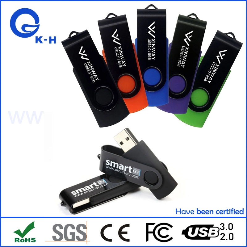 Venta en caliente de USB Stick Flash 16GB 32GB 64GB 128GB para Regalo