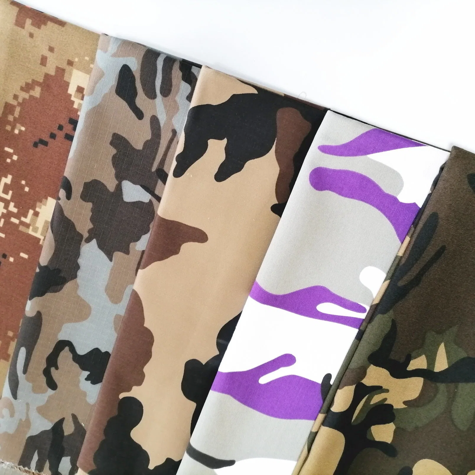 Printed Army Three Proofings Tc 65/35 20*20 108*58 Shirt Uniform Fabric Textile for Garments