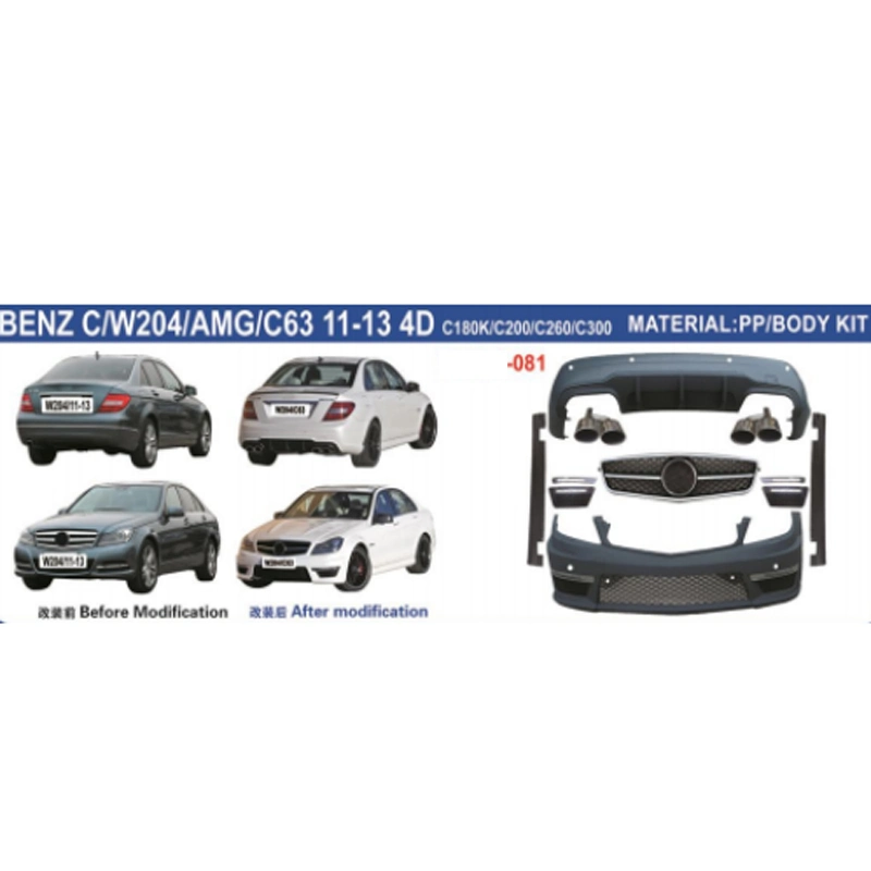 Las partes del cuerpo/Body Kits/paragolpes delantero/trasero BMW paragolpes calandra /Benz W204/W205/C253/.