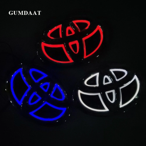 Auto Logo LED Light Car 3D Grille Emblem Badge Vehicle Beacon Lights for Scion