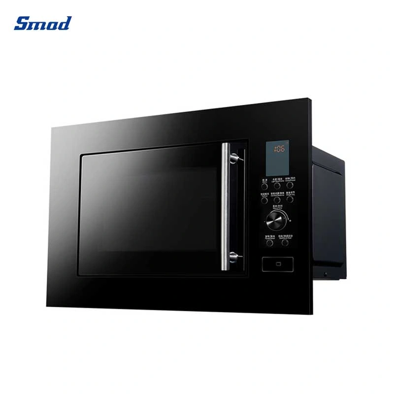 20L 220V Negro Auto Cocina Split Horno de microondas integrado