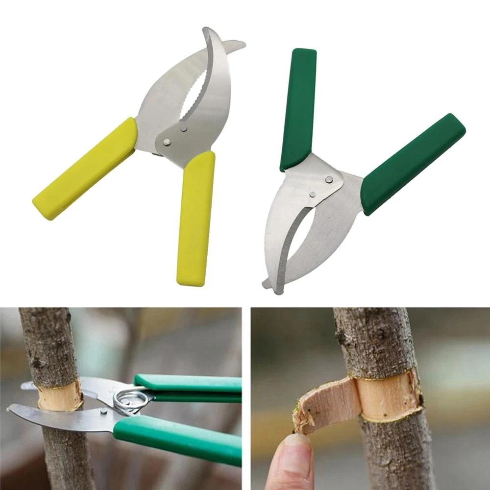 Sharp Stripping Peeling Knife Garden Tree Branches Ring Barking Cutter Scissor Girdling Shear Prunning Tool Garden Hand Tools