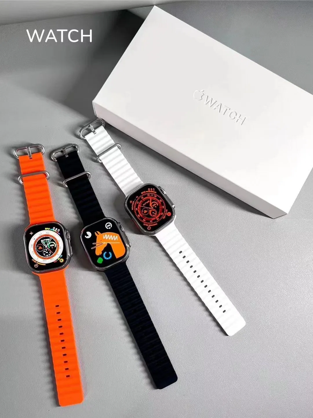 2023 Beste günstige Großhandel/Lieferantsuhren Apple Serie 8 iWatch 8 Smart Watch Hermes Version mit watchOS 10 für 1: 1 Apple Watch verwendet Apple Watch Serie 8 7